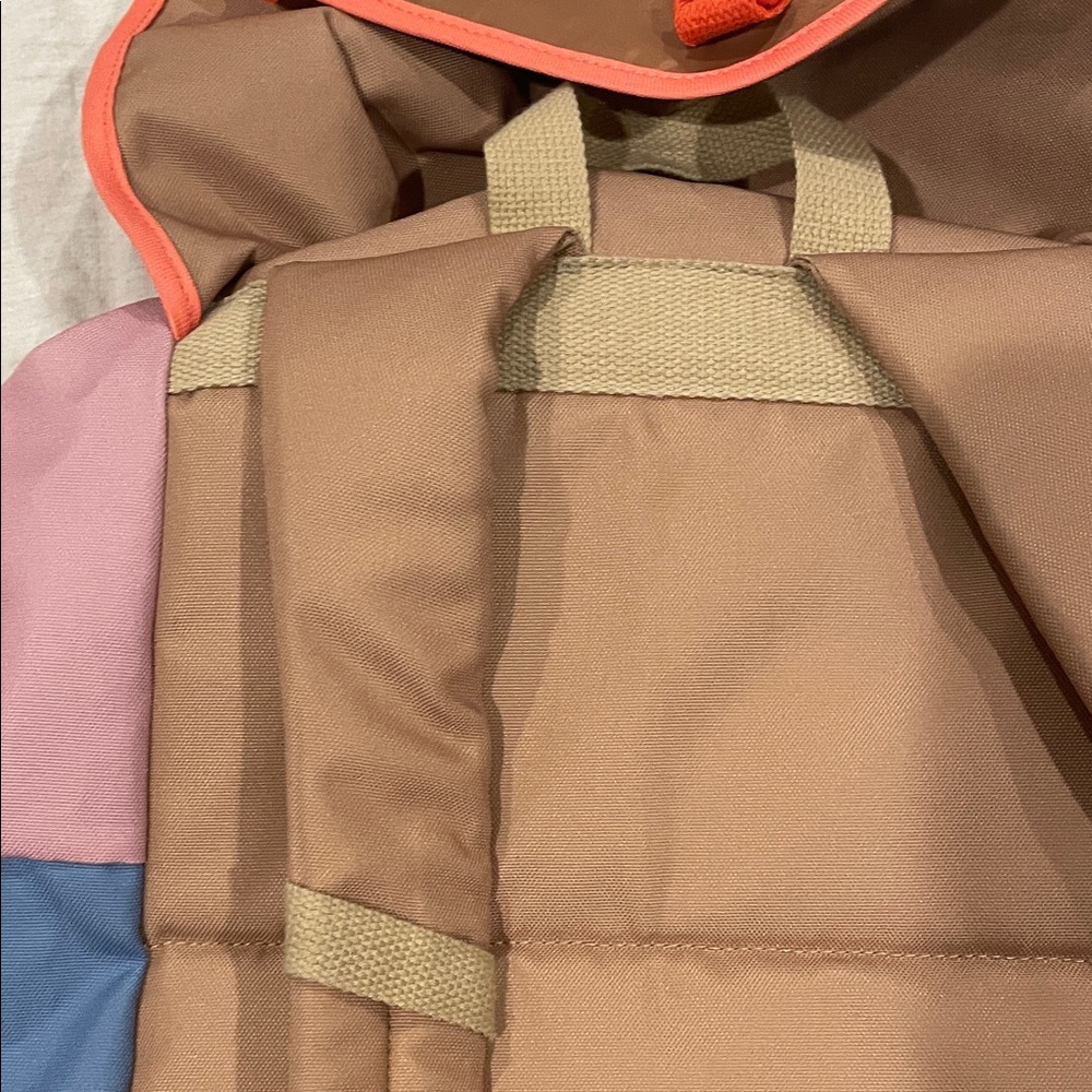Billabong Colorful Backpack with Orange Straps - Picture 6 of 6